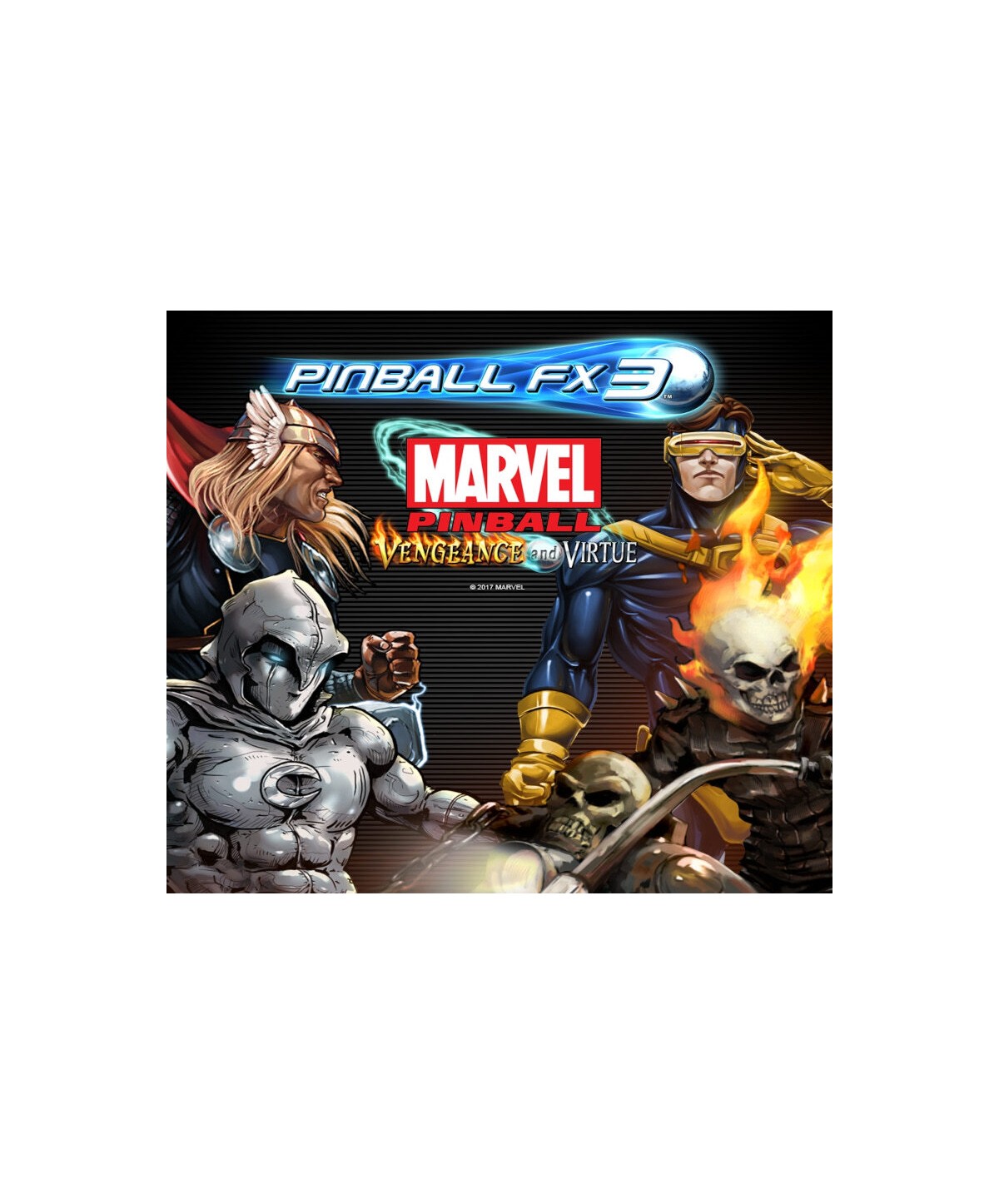 Pinball FX3 - Marvel Pinball - Vengeance and Virtue Pack DLC Steam Key GLOBAL